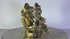 Brass Laxmi Ganesh God Idol Statue 1059g